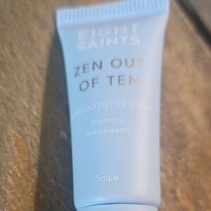 Zen Out of Ten Bamboo Detox Scrub Trial Size NIP